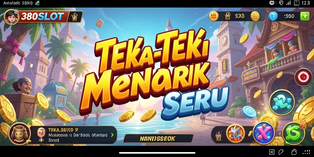 Screenshot gameplay 380SLOT menampilkan teka-teki yang menarik dan seru.