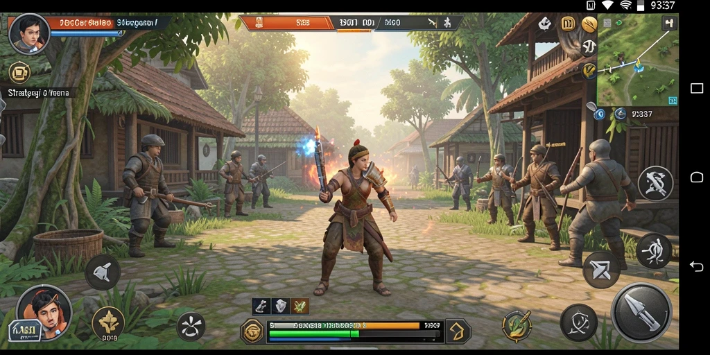 Tampilan gameplay menarik dari 93337 dengan strategi yang menantang.