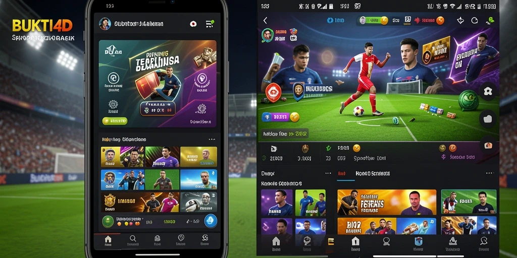 Tampilan gameplay BUKTI4D dengan fitur taruhan olahraga yang menarik.