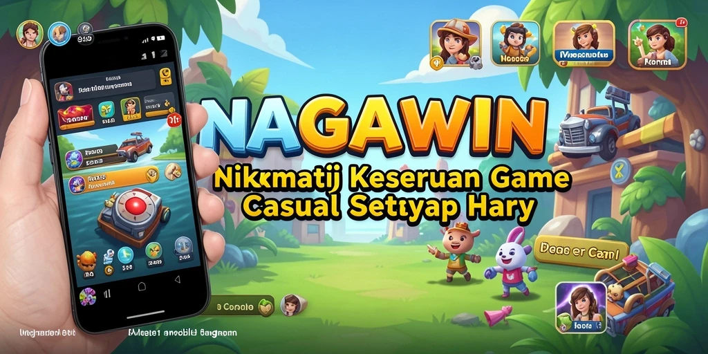 Tampilan gameplay seru dan mengasyikkan dalam NAGAWIN.