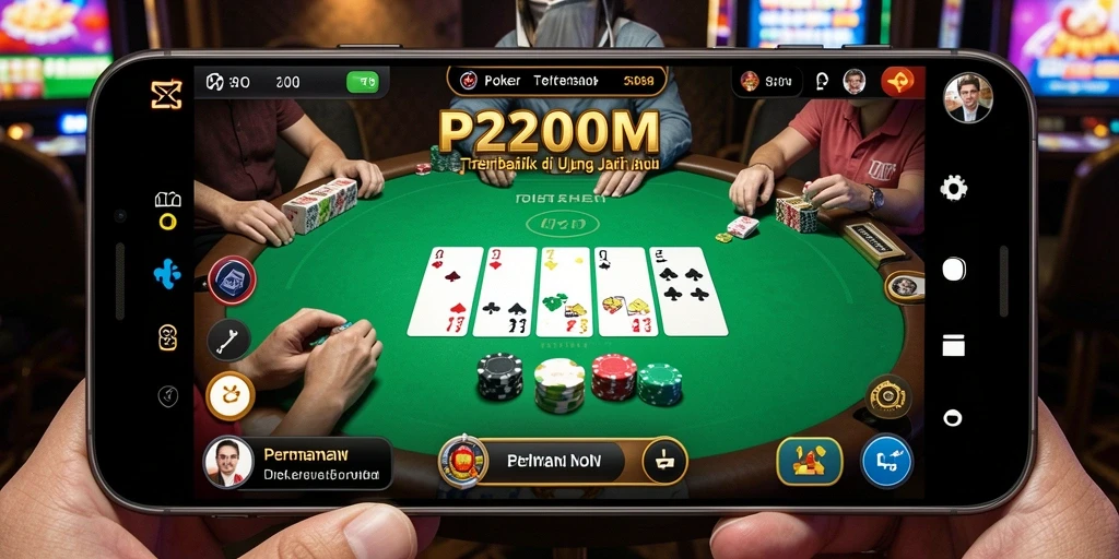 Tampilan menarik dari gameplay P200M yang seru dan menegangkan.