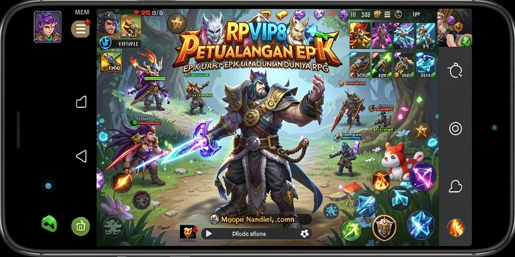 Screenshot gameplay RPVIP8 yang menampilkan aksi seru dan petualangan epik.