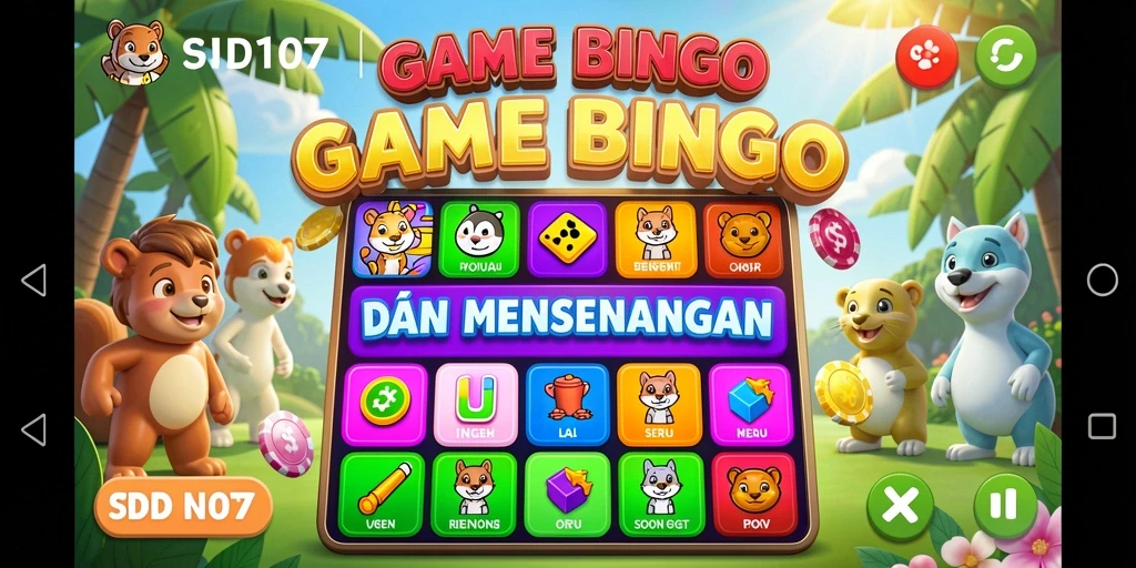 Tampilan gameplay seru dan interaktif di SD107