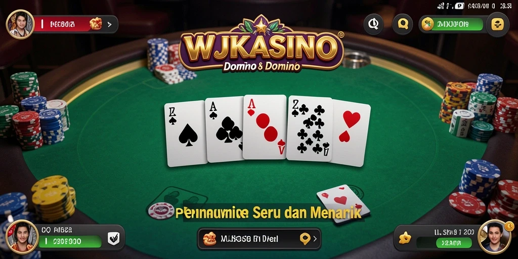 Tampilan screenshot menarik dari gameplay WJKASINO.